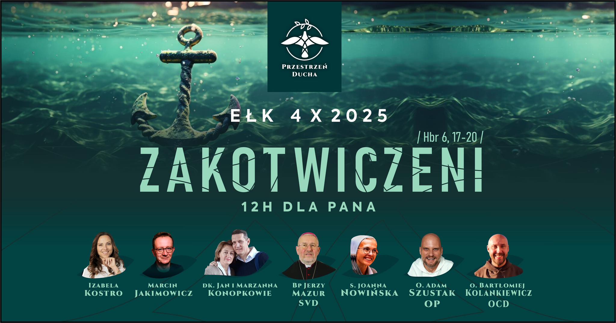 Zapraszamy do udziału w wydarzeniu „ ZAKOTWICZENI 12H DLA PANA”