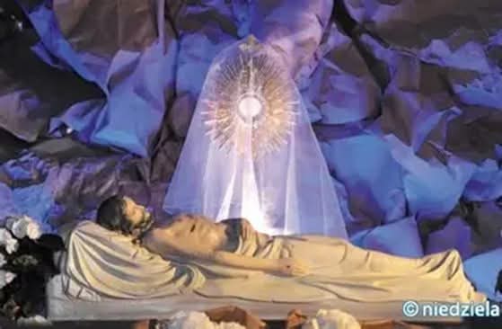 PORZĄDEK ADORACJI W WIELKĄ SOBOTĘPRZY GROBIE PAŃSKIM