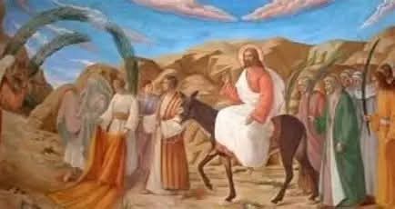 Ogłoszenia parafialne na Niedzielę Palmową.